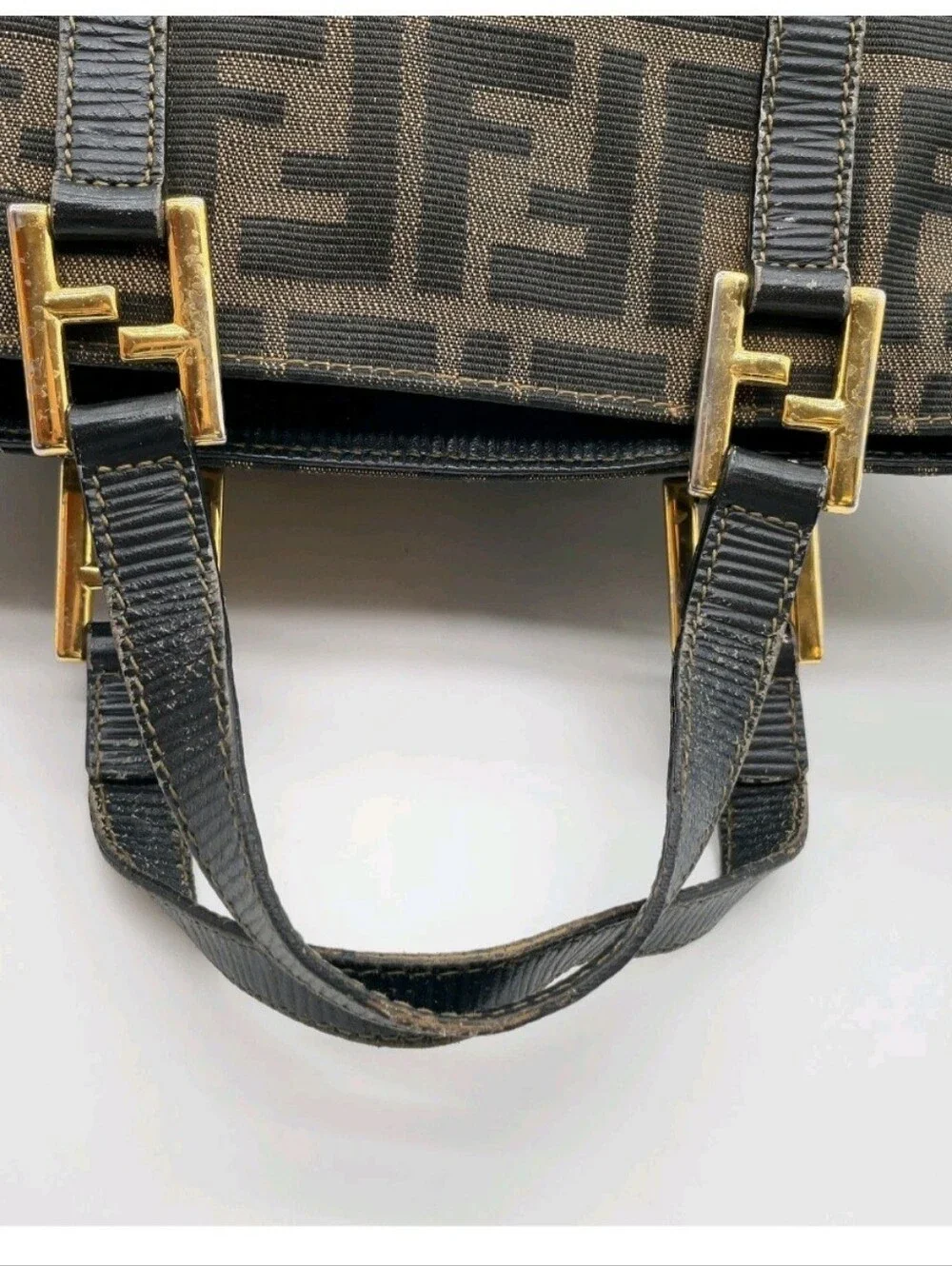 Vintage Fendi Zucca 2-Piece Set – Iconic FF Monogram Totes